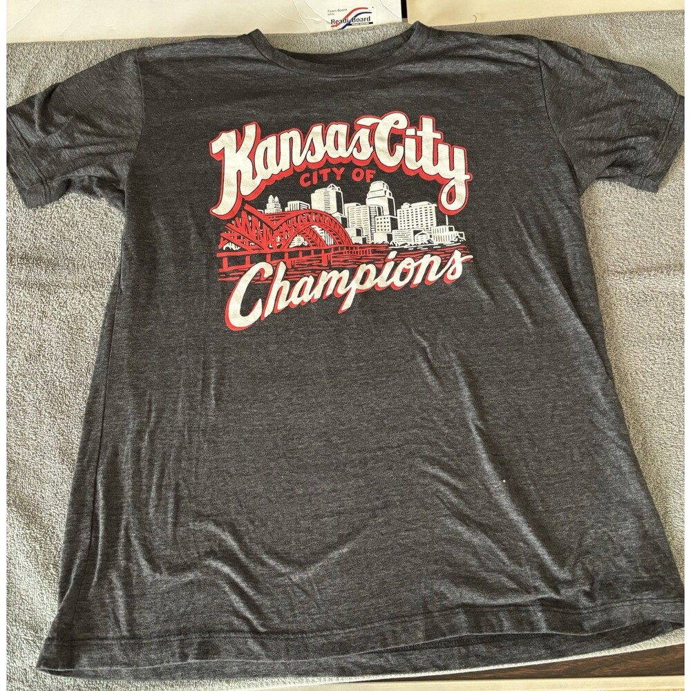 Charlie Hustle  Brand Kansas City of Champions T-Shirt